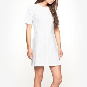 THEORY White Palatial Danaline Stretch Cotton 👗